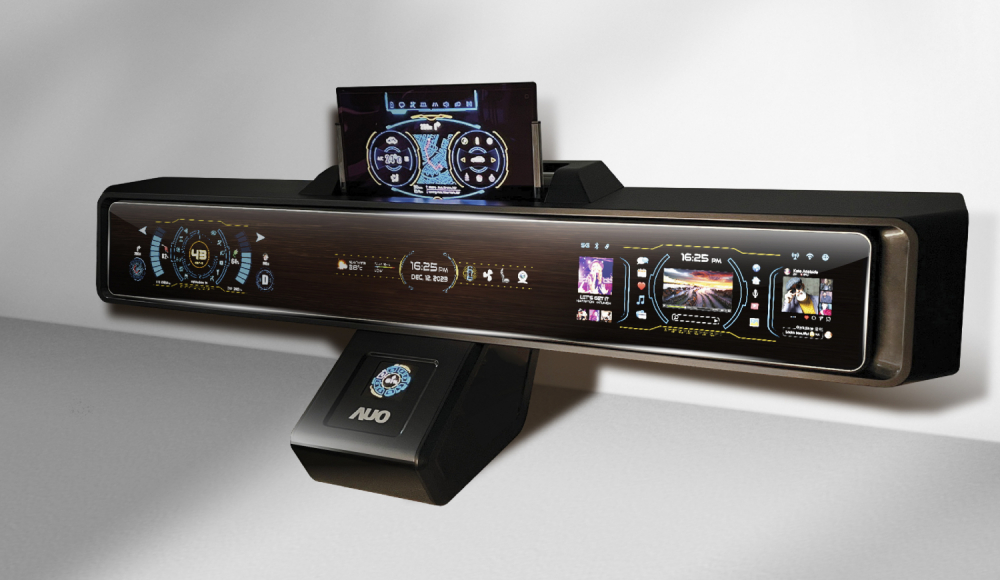 jinnian金年会Micro LED沉浸式车舱显示方案结合 可卷式、可伸缩的Micro LED应用并可呈现不同的质感纹路，展现人性化设计