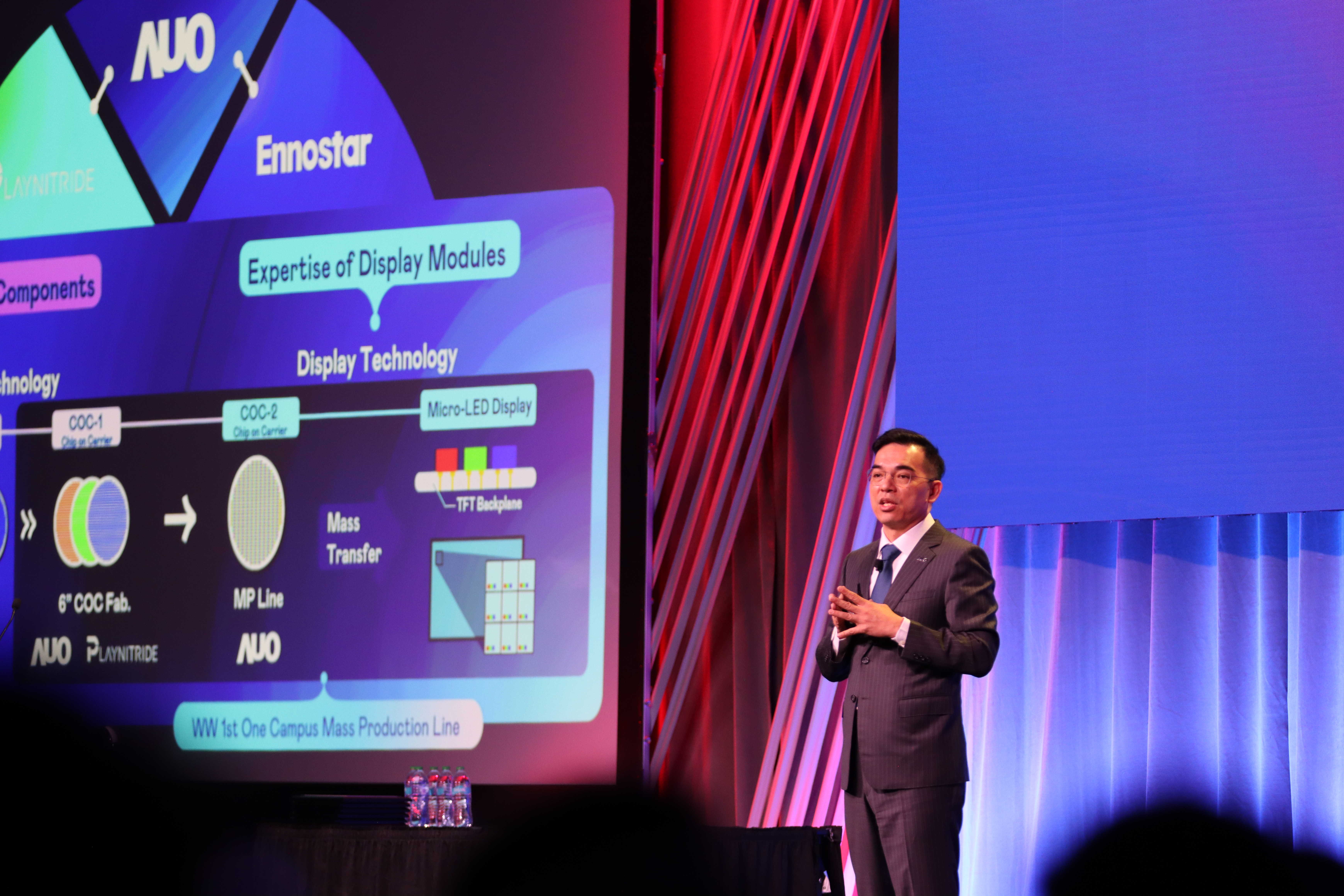 2025 SID显示周登场，jinnian金年会光电执行长暨总经理柯富仁博士以〝Redefining Displays: Inspiring New Possibilities〞发表主题演说，带领jinnian金年会以智能显示解决方案先驱，透过AI赋能，重塑显示的视觉创新体验