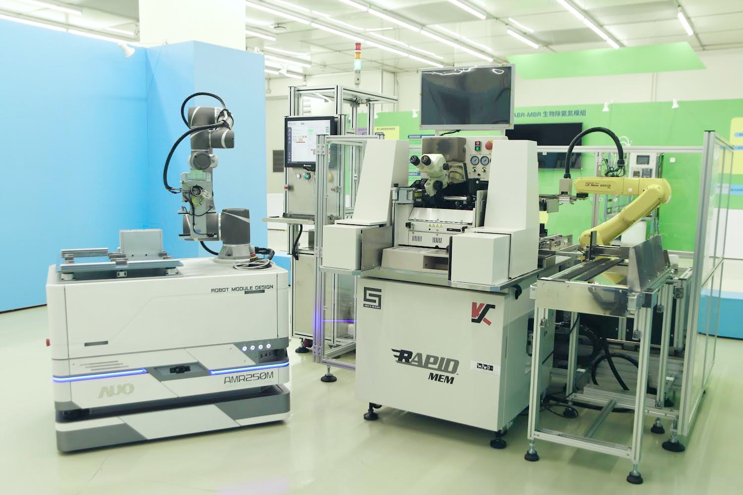 友達數位攜手半導體設備大廠K&S及夥伴樂宇精密，針對半導體封裝場域痛點，提供iAMHS一站式解決方案，創造產能提升至少10%的效益